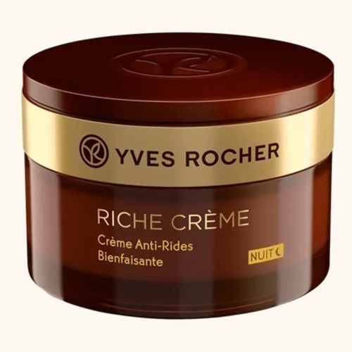 Yves Rocher Riche Creme, Comforting Anti - Wrinkle Night Cream (Przeciwzmarszczkowy krem regenerujący na noc) - 2