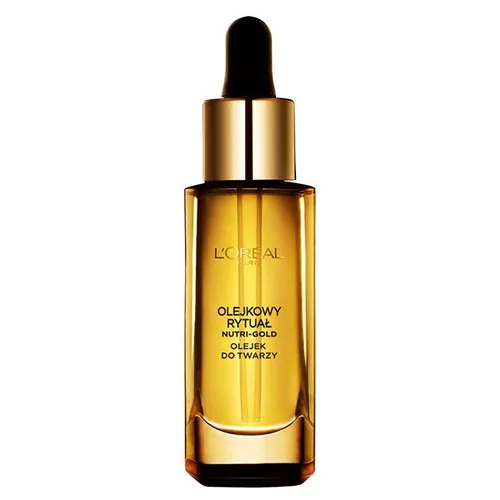 L'Oreal Paris Nutri - Gold Olejkowy Rytuał, Olejek do twarzy do cery suchej