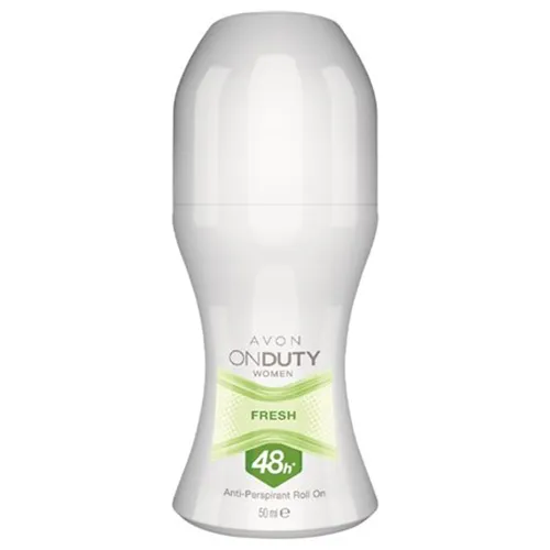 Avon On Duty Women, 48h Fresh Anti- Perspirant Roll- On (Dezodorant antyperspiracyjny w kulce dla niej `Pełnia świeżości`) - 1