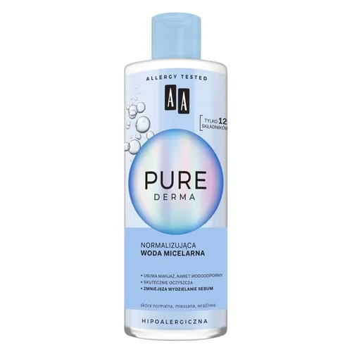 AA Pure Derma, Normalizująca woda micelarna