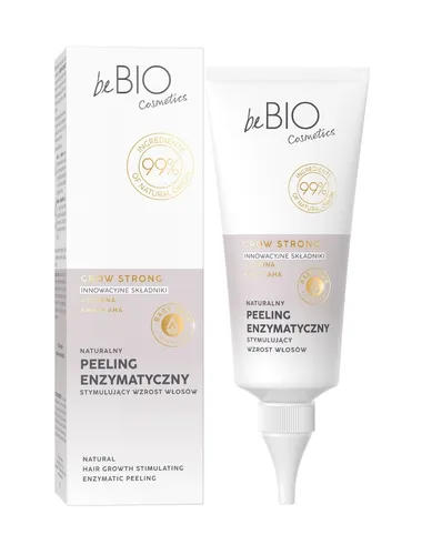 beBIO Baby Hair Complex, Naturalny peeling enzymatyczny stymulujący wzrost włosów