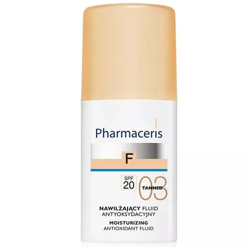 Pharmaceris F, Nawilżający fluid antyoksydacyjny z sylimaryną SPF20 - 3