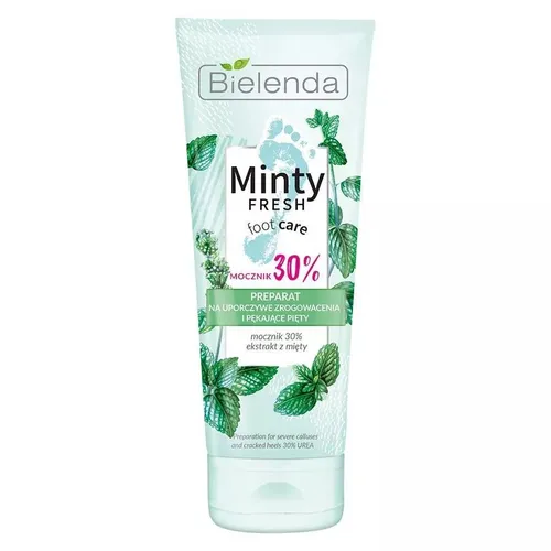 Bielenda Minty Fresh Foot Care, Preparat na uporczywe zrogowacenia i pękające pięty z 30% mocznikiem