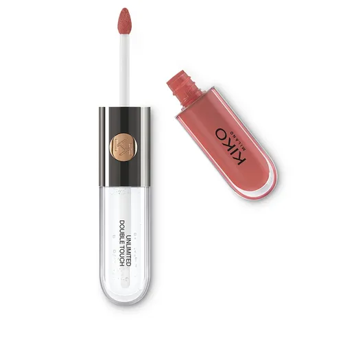 Kiko Milano Unlimited Double Touch, Liquid Lipstick (Dwuetapowa płynna pomadka do ust) - 1