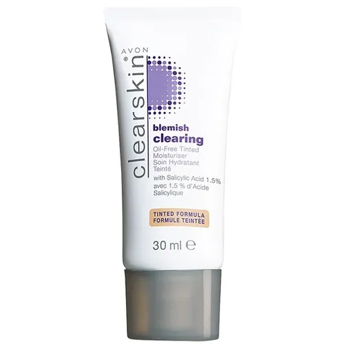 Avon Clearskin, Blemish Clearing, Oil-Free Tinted Moisturizer (Nietłusty krem nawilżająco-koloryzujący)