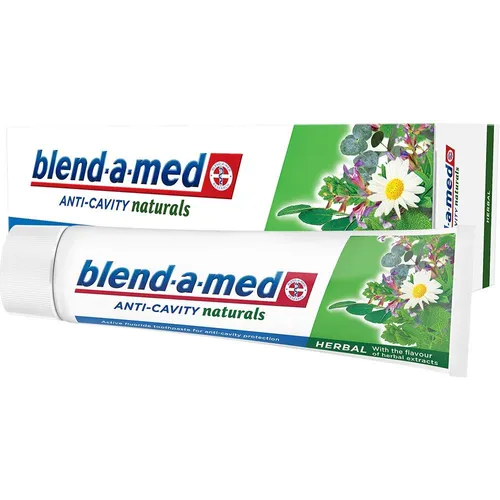 Blend - a - med Anti-cavity Naturals Herbal Toothpaste (Pasta ziołowa przeciwpróchnicza)