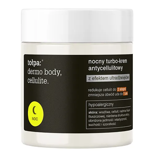 Tołpa Dermo body, Cellulite, Nocny turbo-krem antycellulitowy