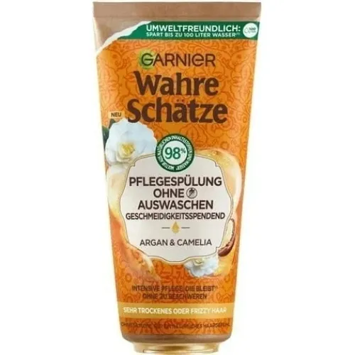 Garnier Botanic Therapy [Wahre Schätze], Pfelgendespulung ohne Auswasche  Argan & Camelia (Odżywka bez spłukiwania)
