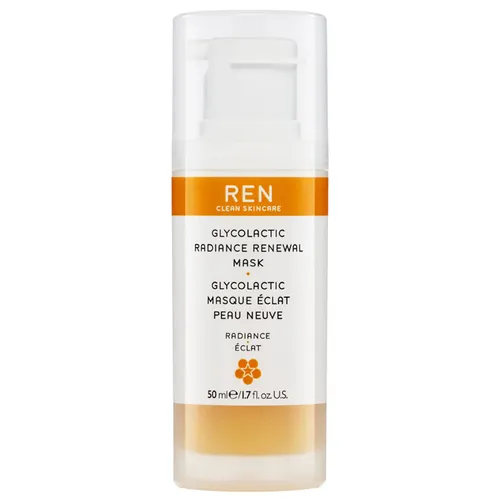 REN Glycolactic Radiance Renewal Mask (Maseczka złuszczająca z kwasami AHA)