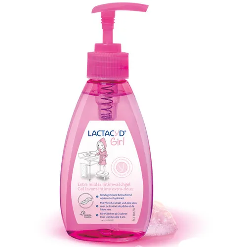Lactacyd Girl, Żel do delikatnej i wrażliwej skóry - 2