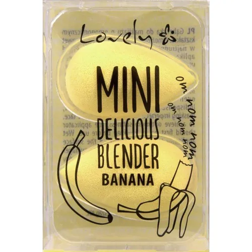 Lovely Delicious Skin, Mini Delicious Blender Banana (Mini Gąbeczki do makijażu) - 2