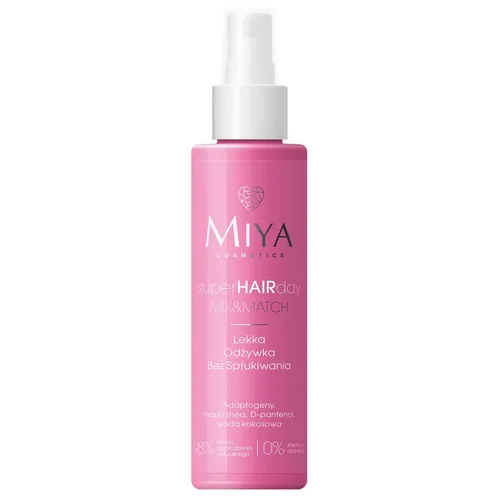 Miya Cosmetics superHAIRday, Mix & Match, Lekka odżywka bez spłukiwania