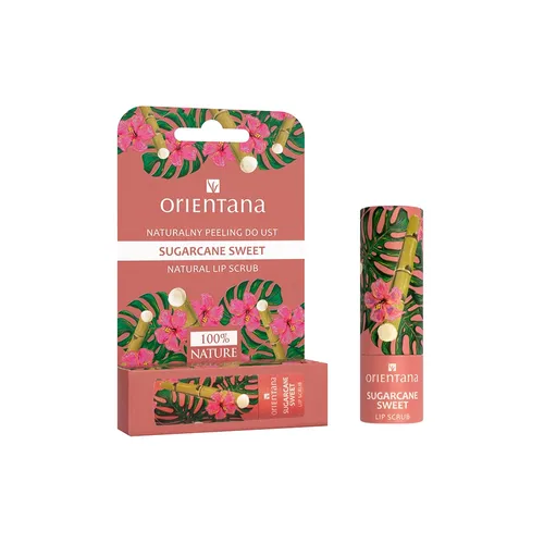 Orientana Lip Scrub Sugarcane Sweet (Naturalny peeling do ust) - 2