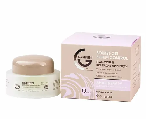 Greenini Sorbet-gel Sebum Control (Sorbet-żel  matujący)