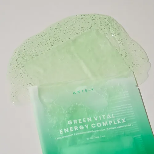 Axis-Y Green Vital Energy Complex Sheet Mask (Witalizująca maska do twarzy w płachcie) - 2