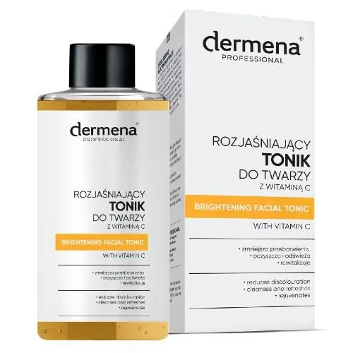 Dermena Professional, Brightening Facial Toner (Rozjaśniający tonik do twarzy z witaminą C)