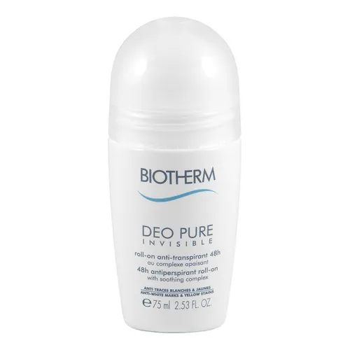 Biotherm Deo Pure Invisible Roll-on Anti-transpirant 48h (Hypoalergiczny bezalkoholowy antyperspirant)