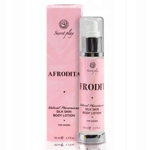 Kozmetika Afrodita (Afrodita Cosmetics) Secret Play, Natural Pheromones Silk Skin Body Lotion (Balsam do ciała)
