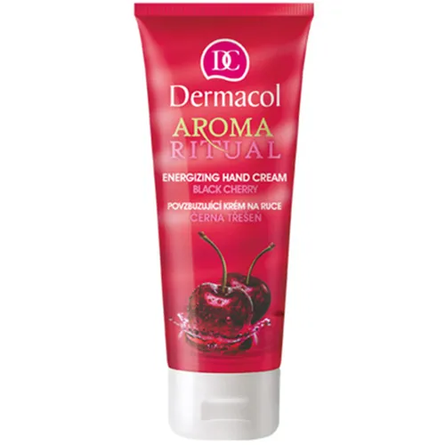 Dermacol Aroma Ritual, Hand Cream Black Cherry (Nawilżający krem ​​do rąk z czarną wiśnią)