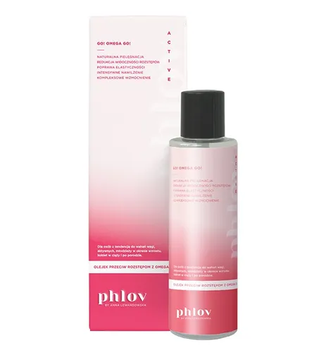 Phlov by Anna Lewandowska Go! Omega Go!, Olejek przeciw rozstępom z omega 3-6-9