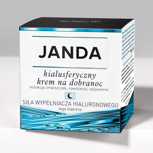 Janda Siła Wypełniacza Hialuronowego, Hialusferyczny krem na dobranoc - 2