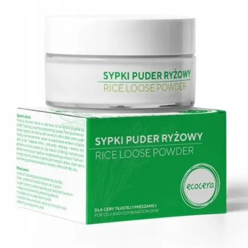 Ecocera Matujący puder ryżowy Fixer - 1