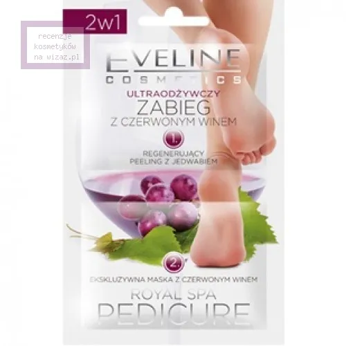 Eveline Cosmetics Royal SPA Pedicure, Ultraodżywczy zabieg z czerwonym winem - 2