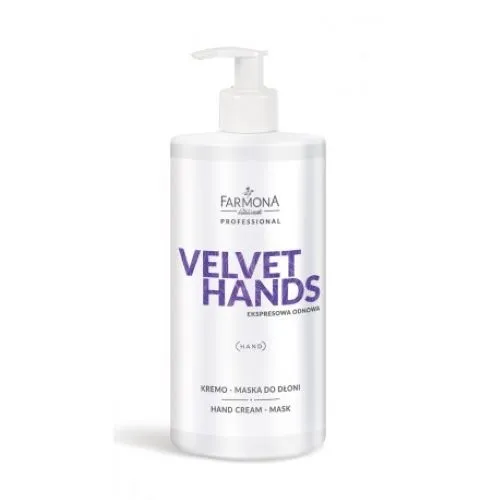 Farmona System Professional Velvet Hands, Kremo-maska do dłoni