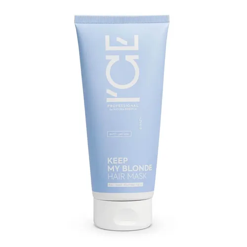 Ice Professional Keep My Blonde, Hair Mask (Wegańska profesjonalna maska do włosów farbowanych, tonowanych lub rozjaśnianych na chłodny blond)