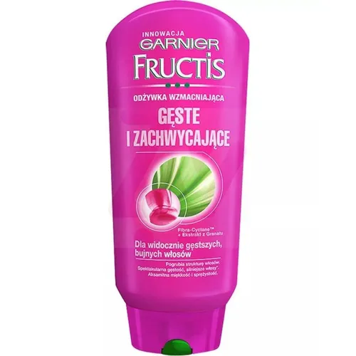 Garnier Fructis, Gęste i Zachwycające, Odżywka wzmacniająca do włosów (stara wersja)