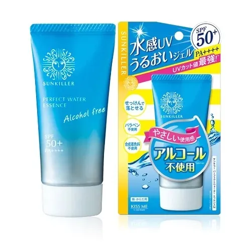 Isehan Sunkiller, Perfect Water Essence Spf 50+ Pa++++ (Żel ochronny)