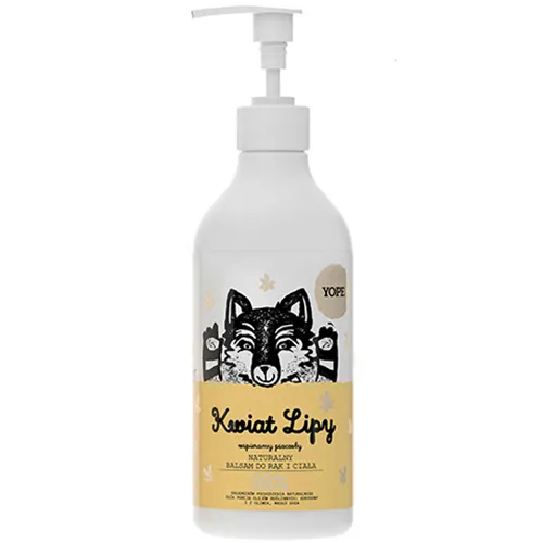 Yope Nawilżający balsam do ciała i rąk `Kwiat lipy`