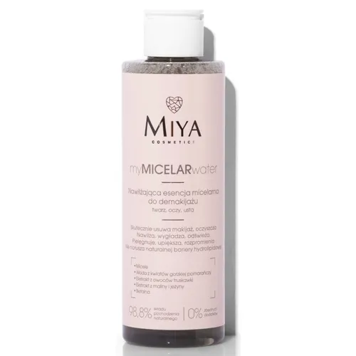 Miya Cosmetics myMICELARwater, Nawilżająca esencja micelarna do demakijażu - 1