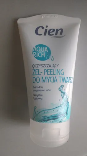 Cien Aqua Rich, Tagliches Waschpeeling (Żel - peeling do mycia twarzy) - 2