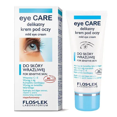 Floslek Eye Care, Delikatny krem pod oczy - 2