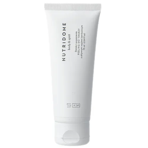 Nutridome Face, Peeling do twarzy z aktywnym węglem bambusowym `Detoks i oczyszczenie` - 1