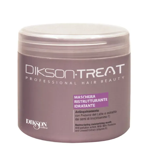Muster & Dikson Dikson Treat, Maschera Ristrutturante Idratante (Maska odbudowująca i nawilżająca)