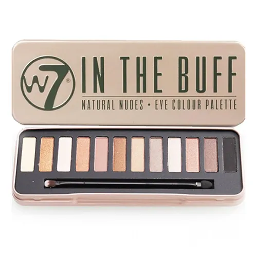 W7 In The Buff, Natural Nudes (Paleta cieni do powiek)