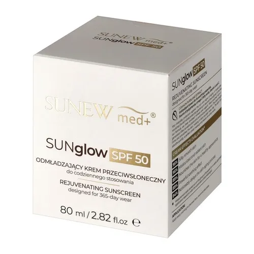 Sunew SUNglow Odmładzający krem przeciwsłoneczny  SPF50
