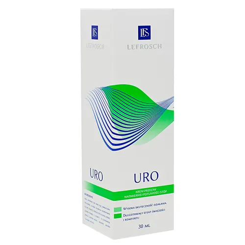 Lefrosch Uro, Krem przeciw nadmiernej potliwości stóp