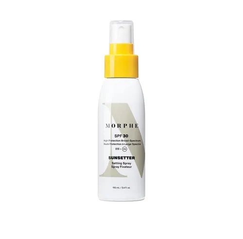 Morphe Brushes Sunsetter SPF 30 High Protection Broad Spectrum Setting Spray (Mgiełka do twarzy z filtrem SPF 30)