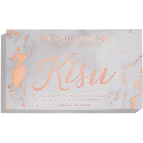 Revolution Beauty (Makeup Revolution) Makeup Revolution x Kisu, Eyeshadow Palette (Paleta cieni do powiek i rozświetlczy) - 2