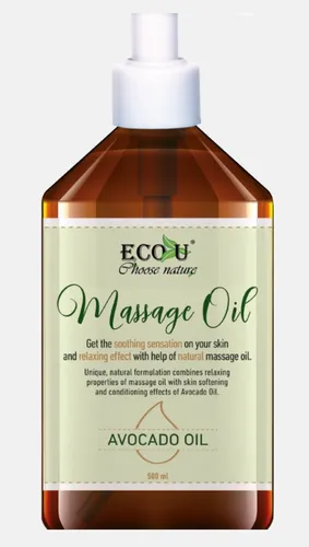 Eco U Choose Nature, Olejek do masażu z olejem awokado