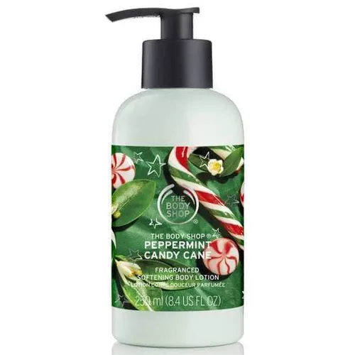 The Body Shop Peppermint Candy Cane, Body Lotion (Balsam do ciała `Cukierki miętowe`)
