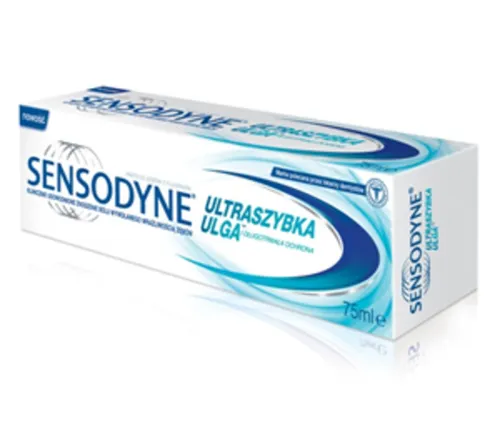 Sensodyne Ultraszybka Ulga, Pasta do zębów wrażliwych