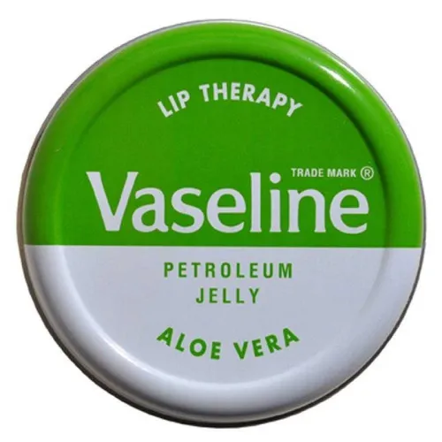 Vaseline Lip Therapy, Petroleum Jelly Aloe Vera (Regenerujący balsam do ust 'Aloes')