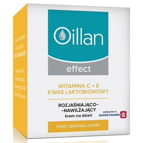 Oillan Effect, Rozjaśniająco-nawilżający krem na dzień