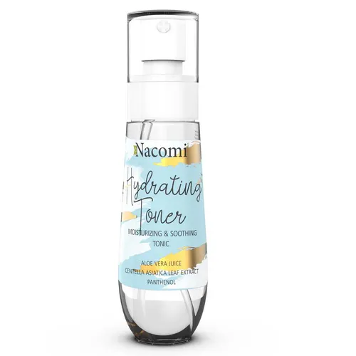 Nacomi Hydrating Toner, Moisturizing & Soothing Tonic (Tonik nawilżająco - łagodzący)