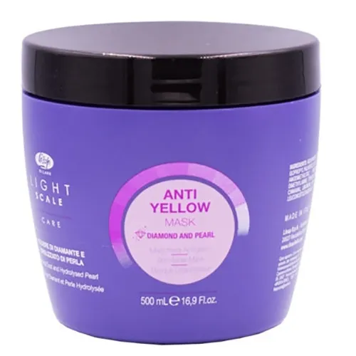 Lisap Light Scale Care Anti-yellow, Mask (Maska do włosów)