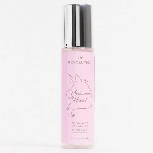 I Heart Revolution Unicorn Heart Glow Mist (Rozświetlająca mgiełka utrwalająca do makijażu)